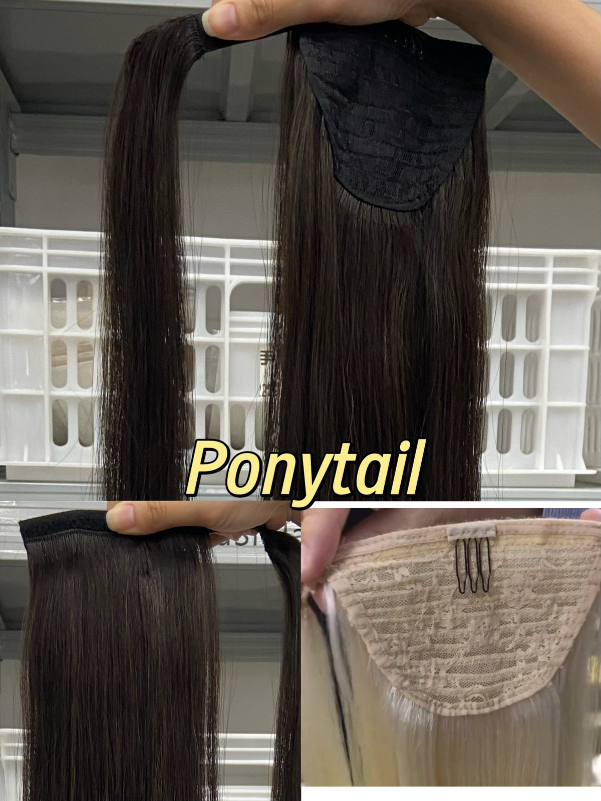 Halo Hair Extensions/Ponytail Hair