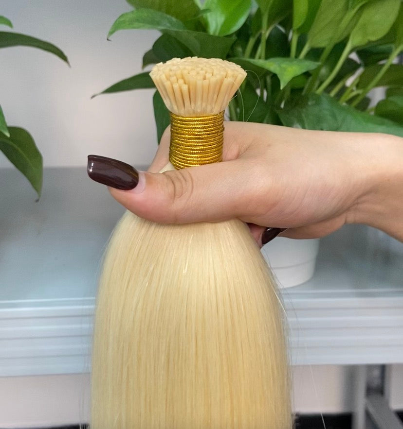 Keratin-Bonded Hair Extension