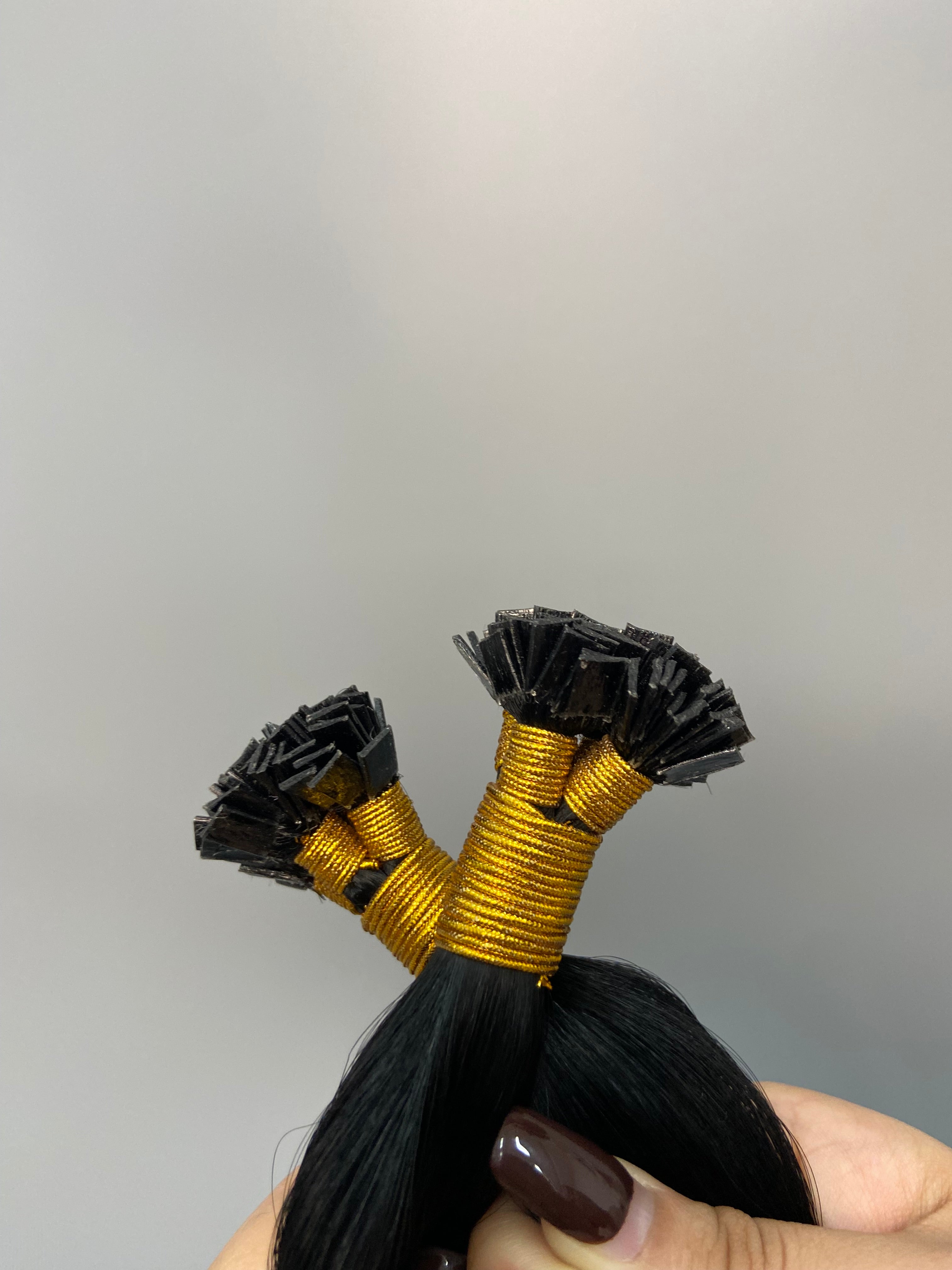 Keratin-Bonded Hair Extension