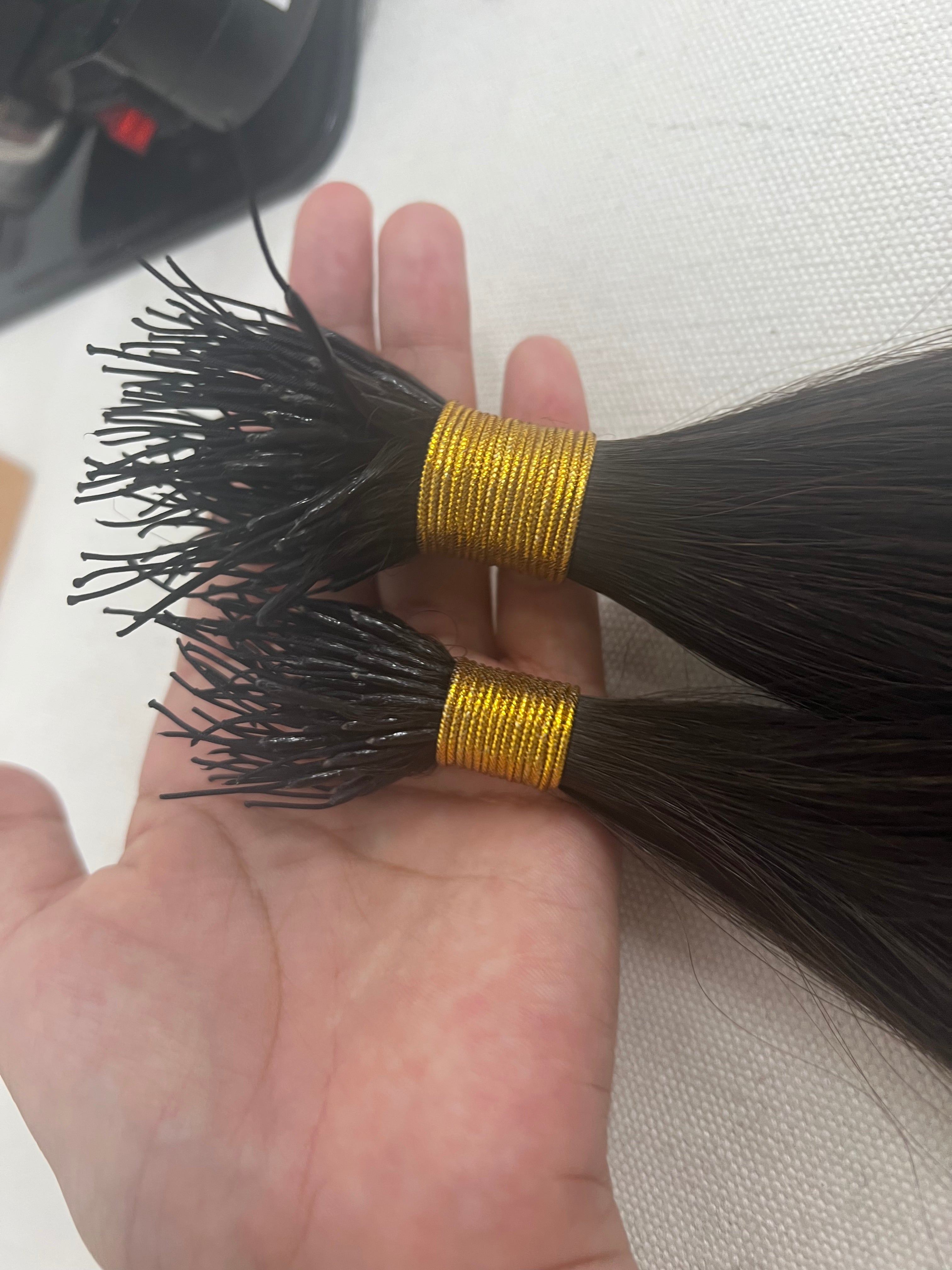 Keratin-Bonded Hair Extension